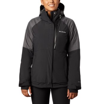 Columbia Ženske Jakne - Wildside Crne | BJOQ-28516